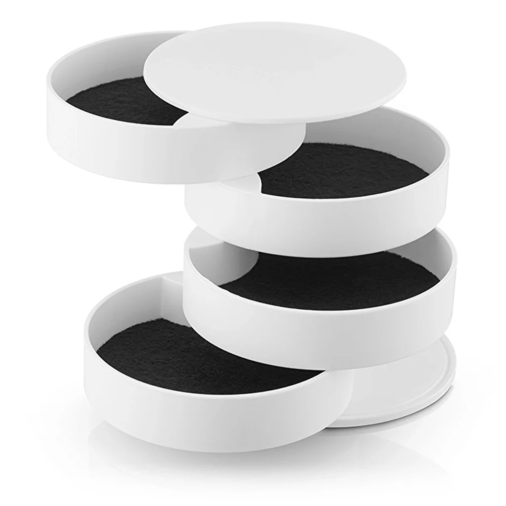 Eklips Schmuckorganizer mit 4 Fächern, tragbar