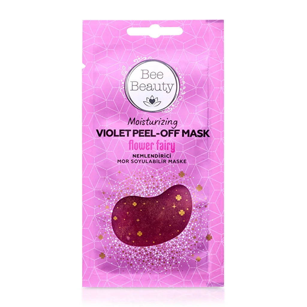 Bee Beauty Lila Peel-Off Maske mit Lavendel-Essenz
