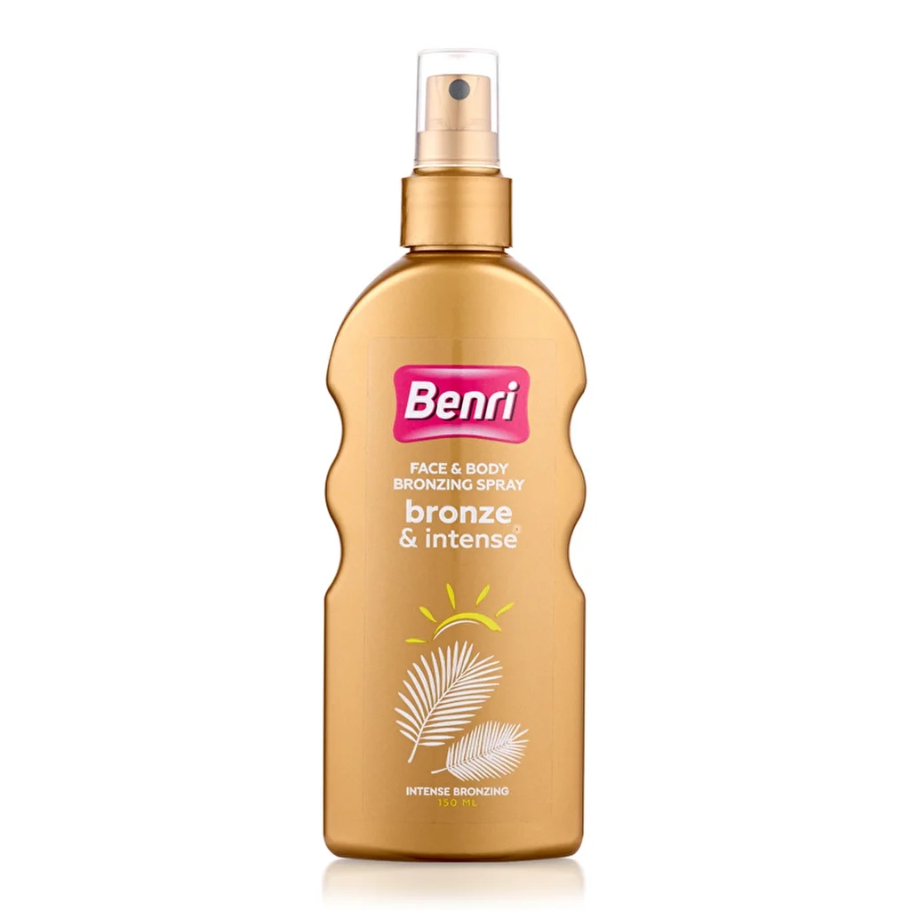 Benri Schnell trocknendes Bräunungsspray mit Buriti-Öl - 150 ml