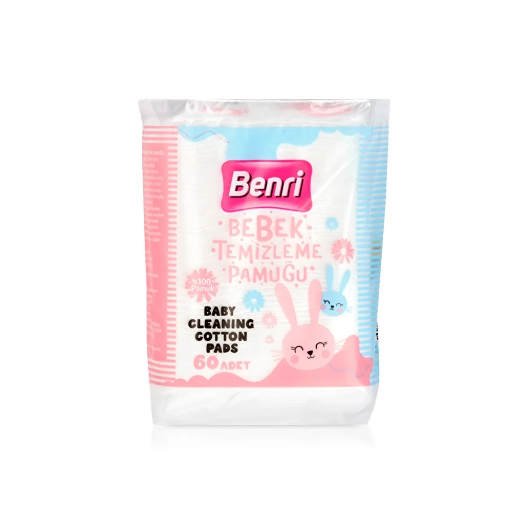 Benri Baby Cleaning Cotton 60 pcs