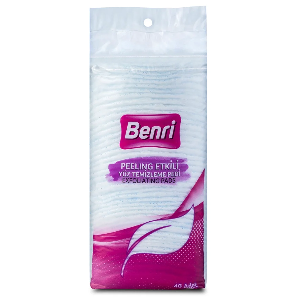 Benri Peeling Effective Facial Cleansing Pad 40 pcs