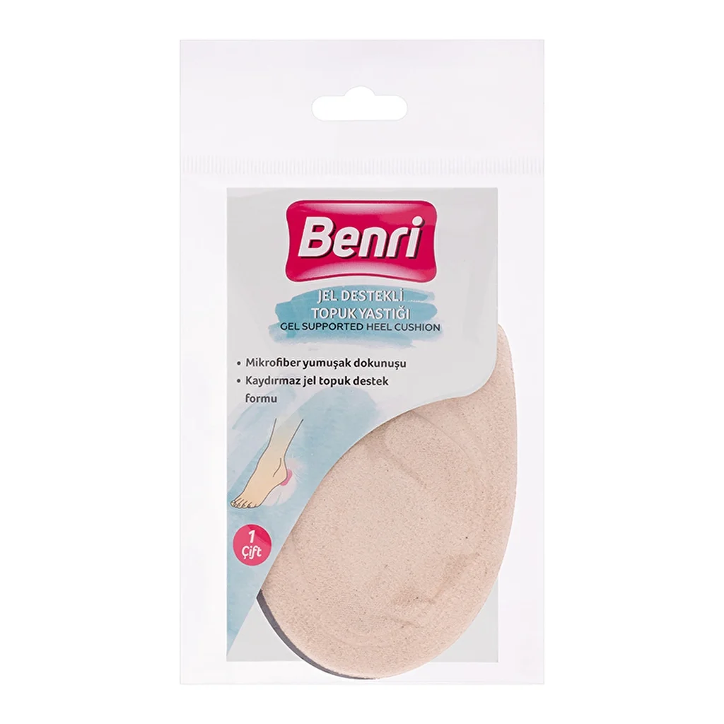 Гелевые подушки для пяток Benri 1 пара