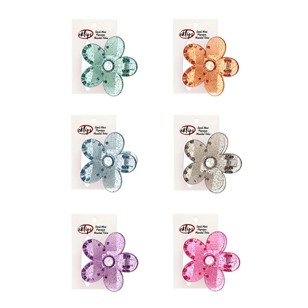 Eklips Glittery Mini Daisy Buckle (assorted)