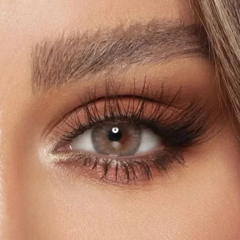 Amara Colored Contact Lenses - Steel Gray