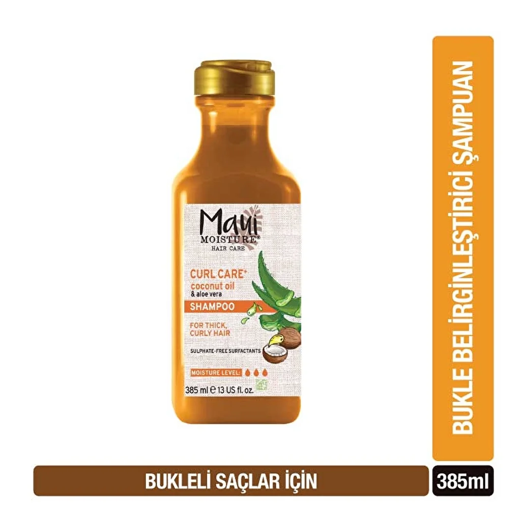 Maui Coconut Oil Shampoo 385ml – Hydrating &amp; Nourishing Hair Care
