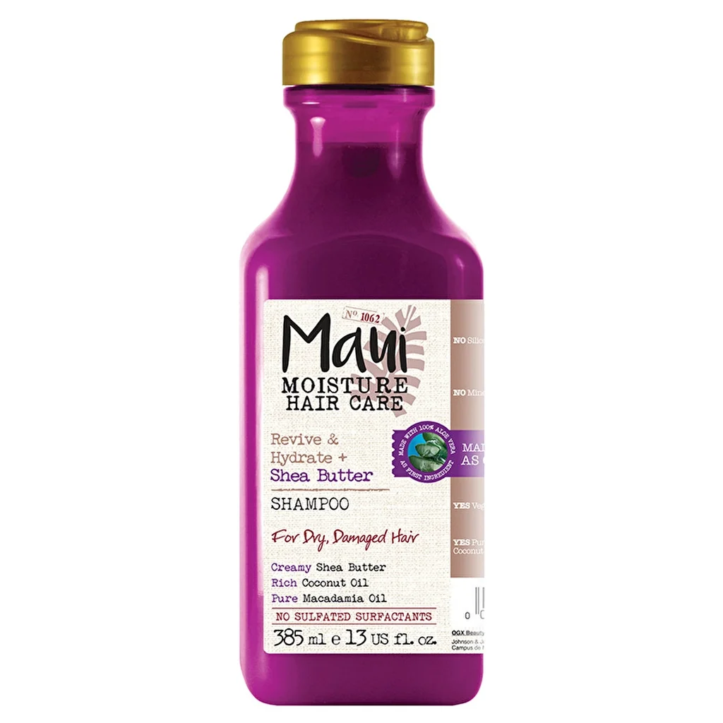 Maui Shea Butter Shampoo & Conditioner Set - 385 ml Each