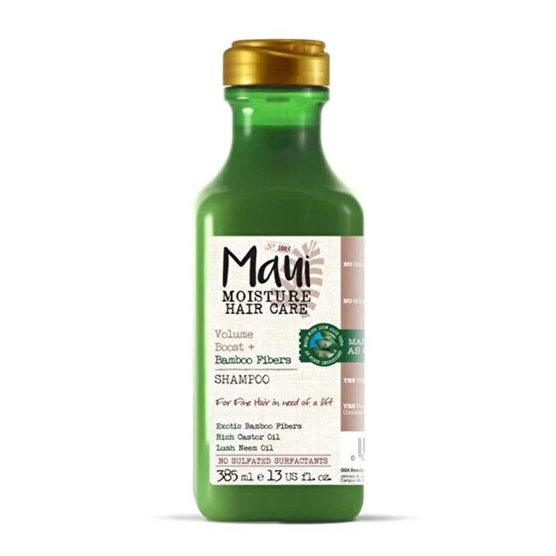 Maui Bamboo Shampoo 385ml - Nourishing & Eco-Friendly Formula
