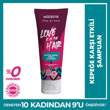 Watsons Love Is In The H'air Anti-dandruff Shampoo 250 ml