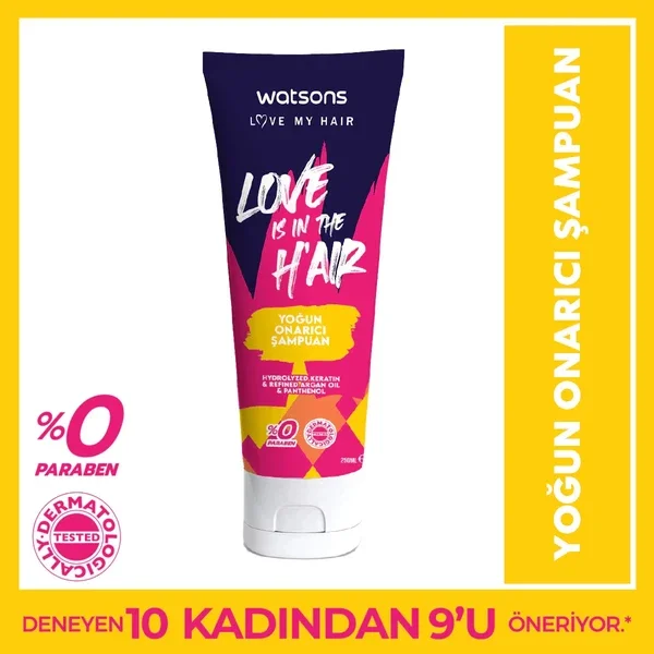 Watsons Intensive Repair Care Shampoo 250 ml
