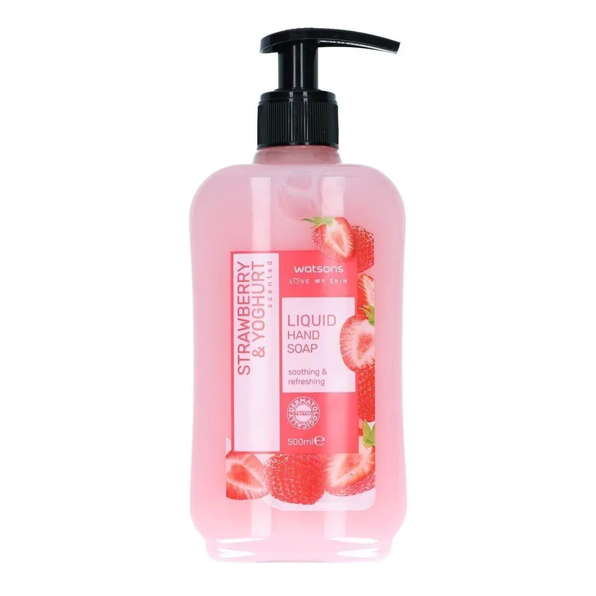 Watsons Erdbeer- und Joghurt-Handseife 500ml