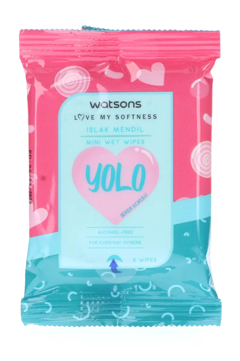 Watsons Mini Wet Wipes Mix 4 pack
