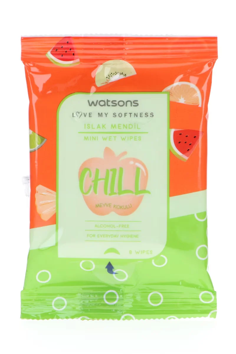 Watsons Mini Wet Wipes Mix 4 pack
