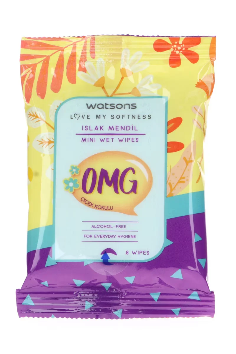 Watsons Mini Wet Wipes Mix 4 pack