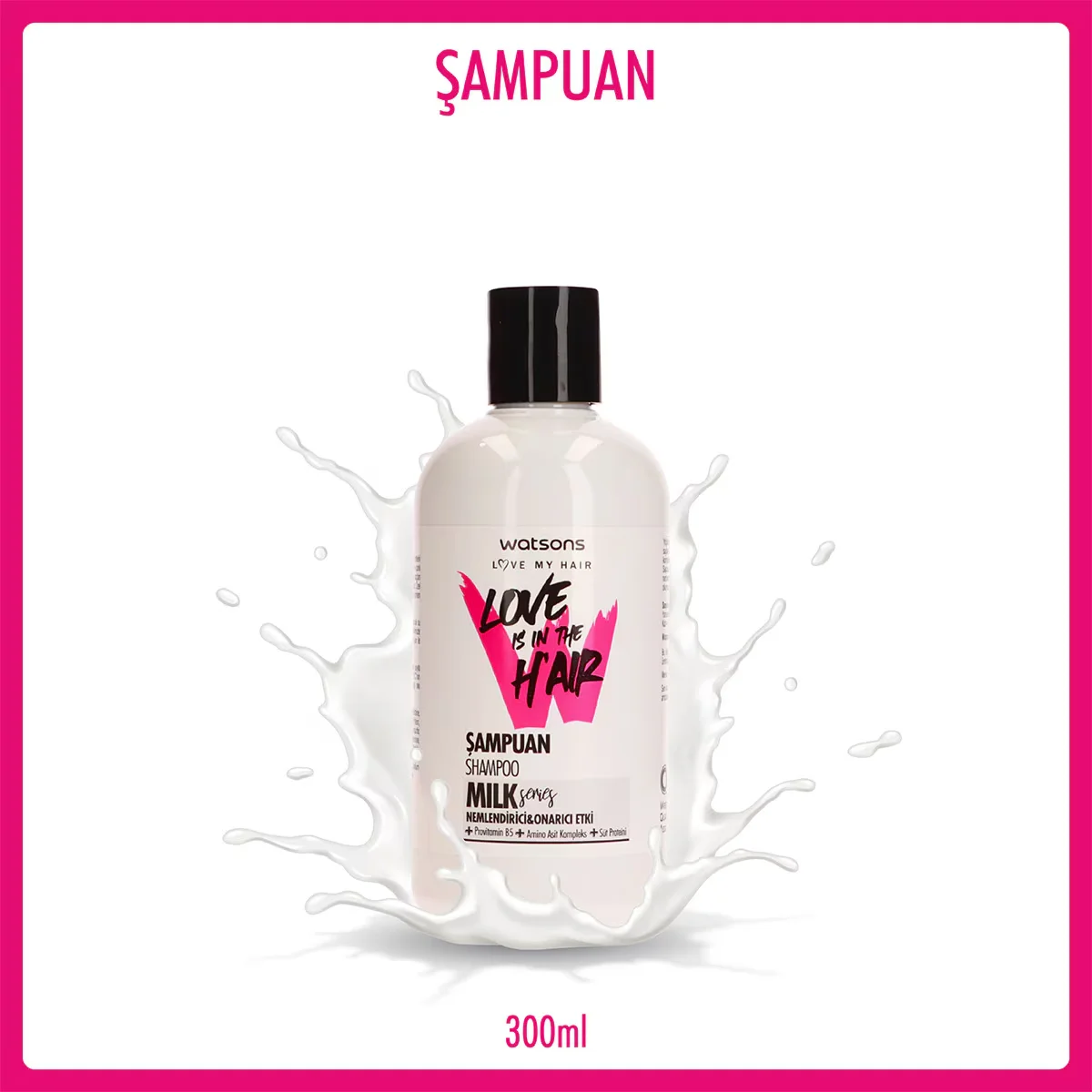 Watsons Love Is In The Hair Milk Shampoo 300 ml