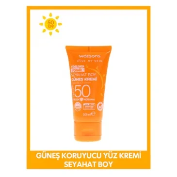 Watsons Travel Size Sun Cream Spf50 50 ml