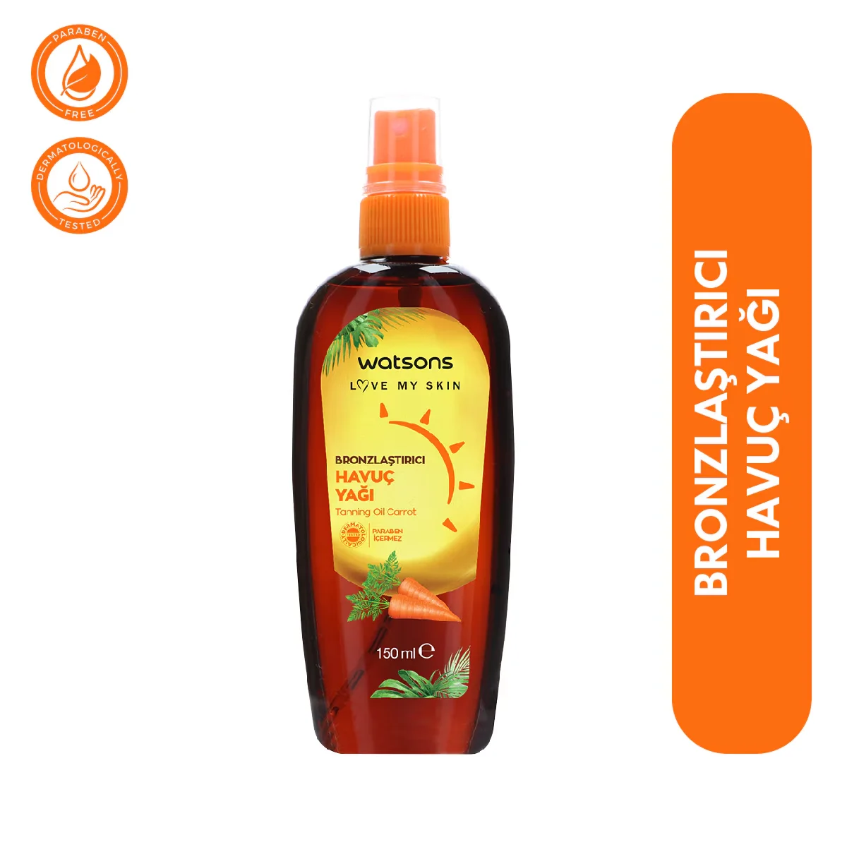 Watsons Bronzing Spray Carrot Oil 150 ml