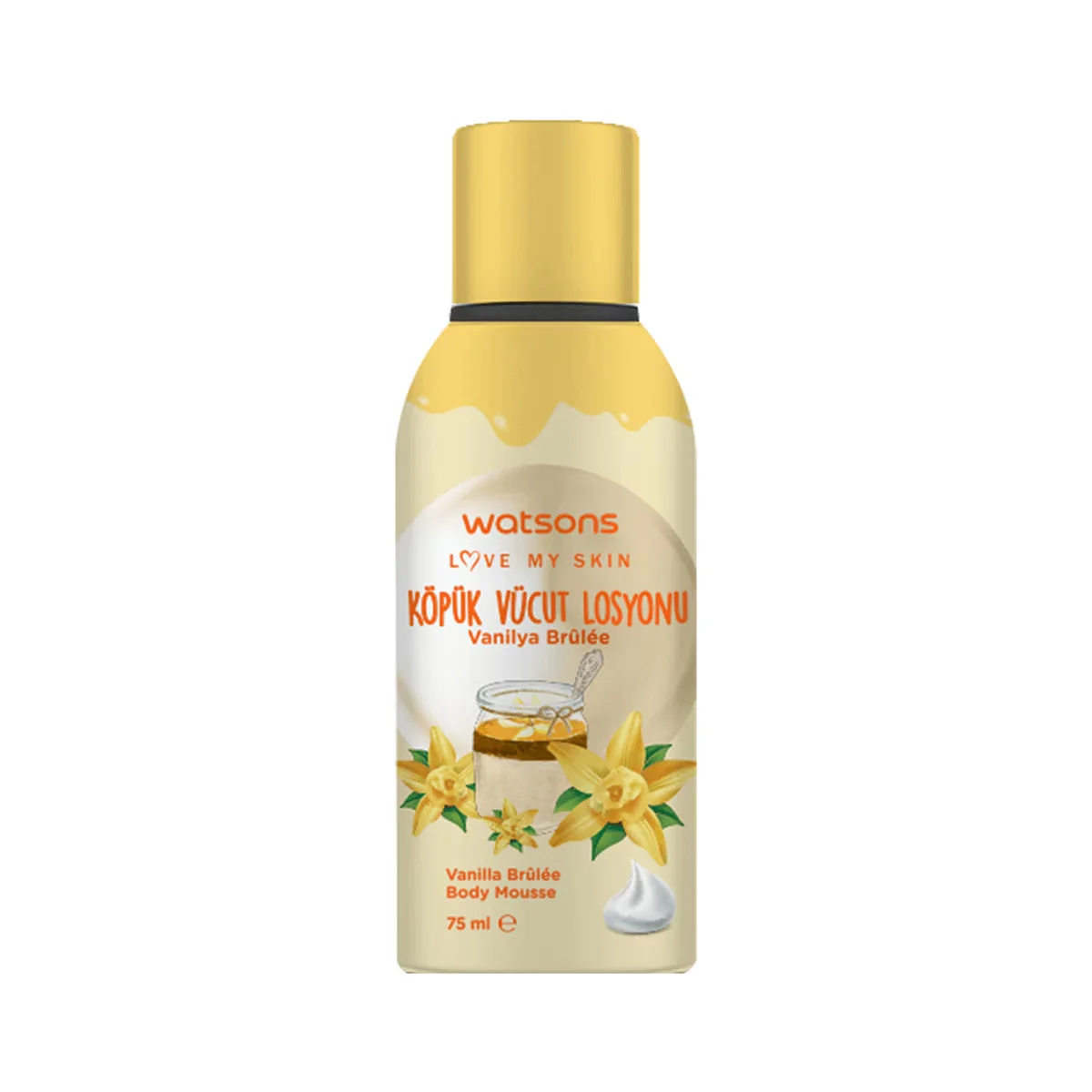 Watsons Vanilla Foam Lotion 75 ml