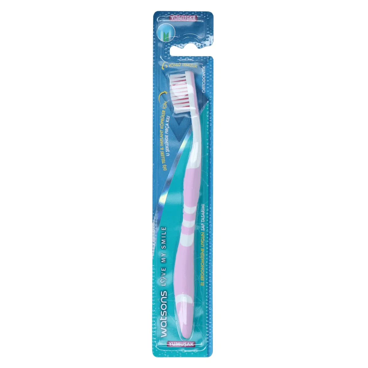 Watsons Orthodontic White Toothbrush