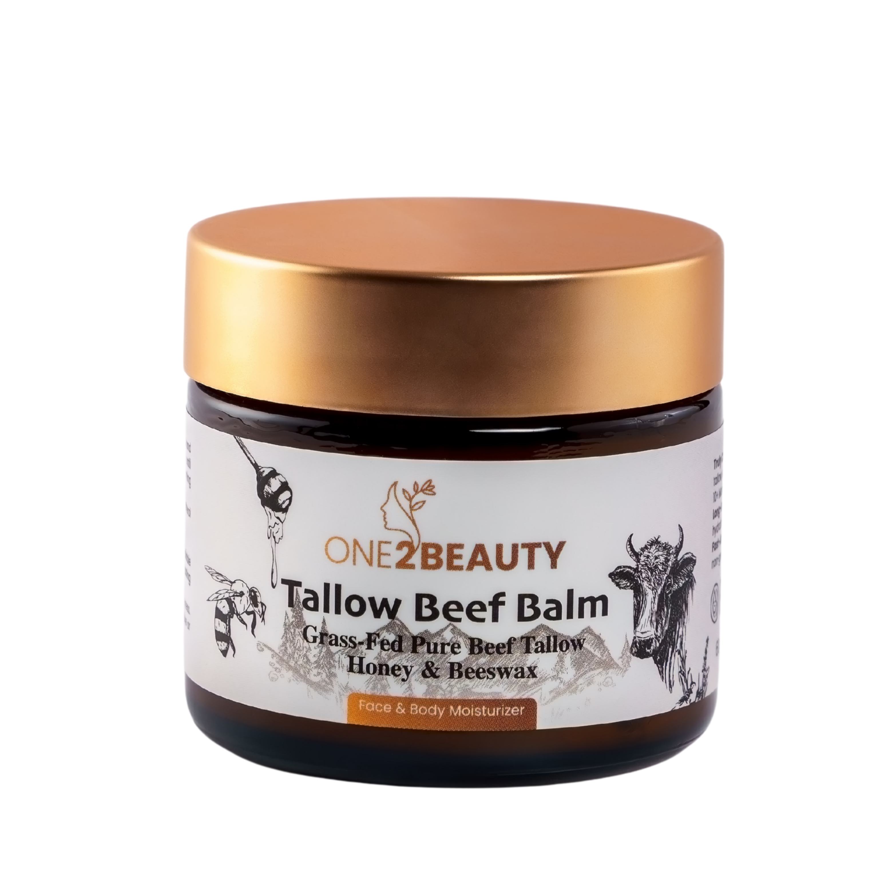 Beef Tallow Body & Skin Butter from One2Beauty – 60g