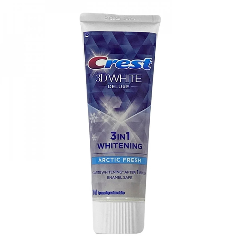 Crest 3D White Deluxe Cooling Freshness Toothpaste 75ml