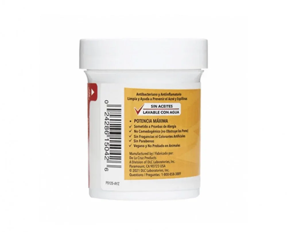 Sulfur Ointment for Acne Treatment Maximum Effectiveness by De La Cruz 73.7 grams