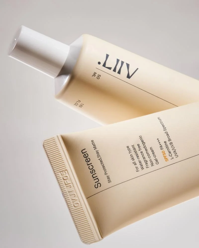 60ml Fragrance-Free Waterproof Sunscreen Gel by Leaf