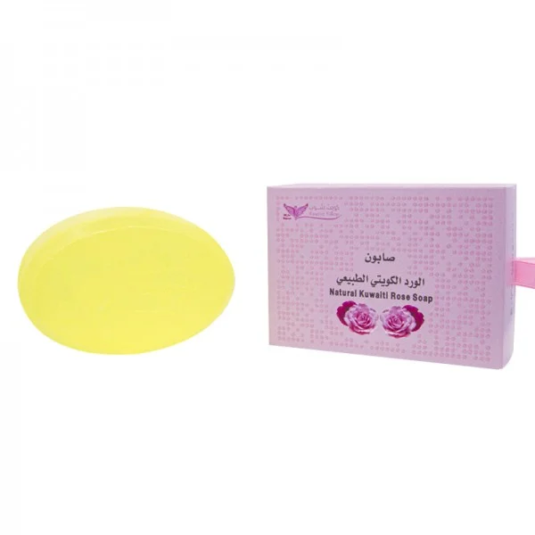 Kuwaiti Natural Rose Soap from Kuwait Shop 100g