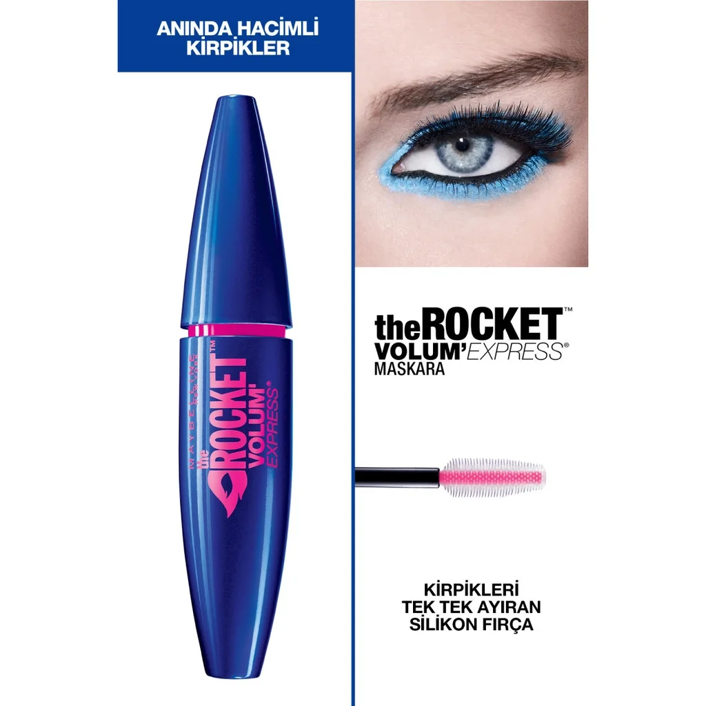 Maybelline Rocket Volum Express Black Noir Mascara 9.6ml