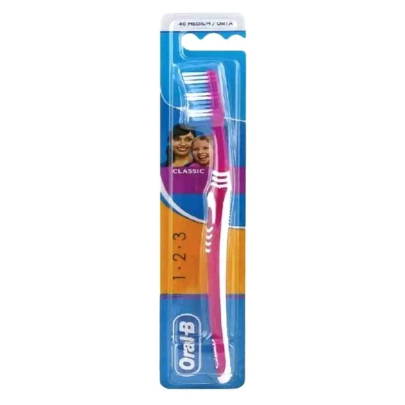 Oral-b Classic 1.2.3 toothbrush 40 medium