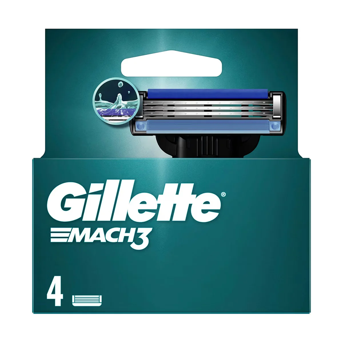 Gillette Mach3 Rasierklingen Nachfüllpackung
