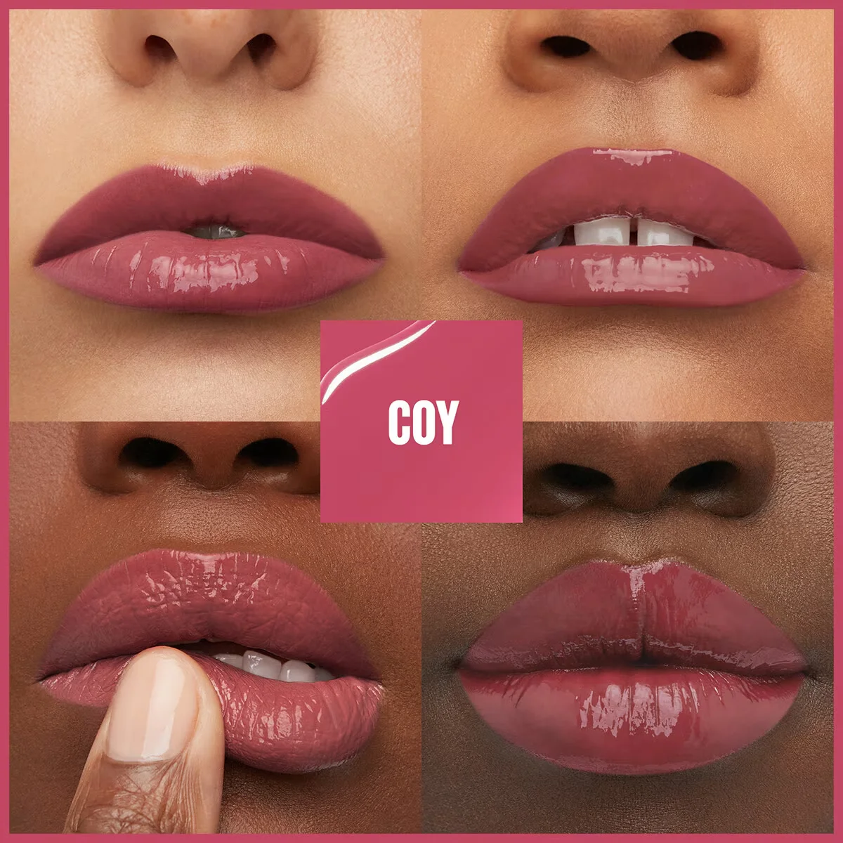 Maybelline New York Super Stay Vinyl Ink Likit Parlak Ruj - 20 Coy
