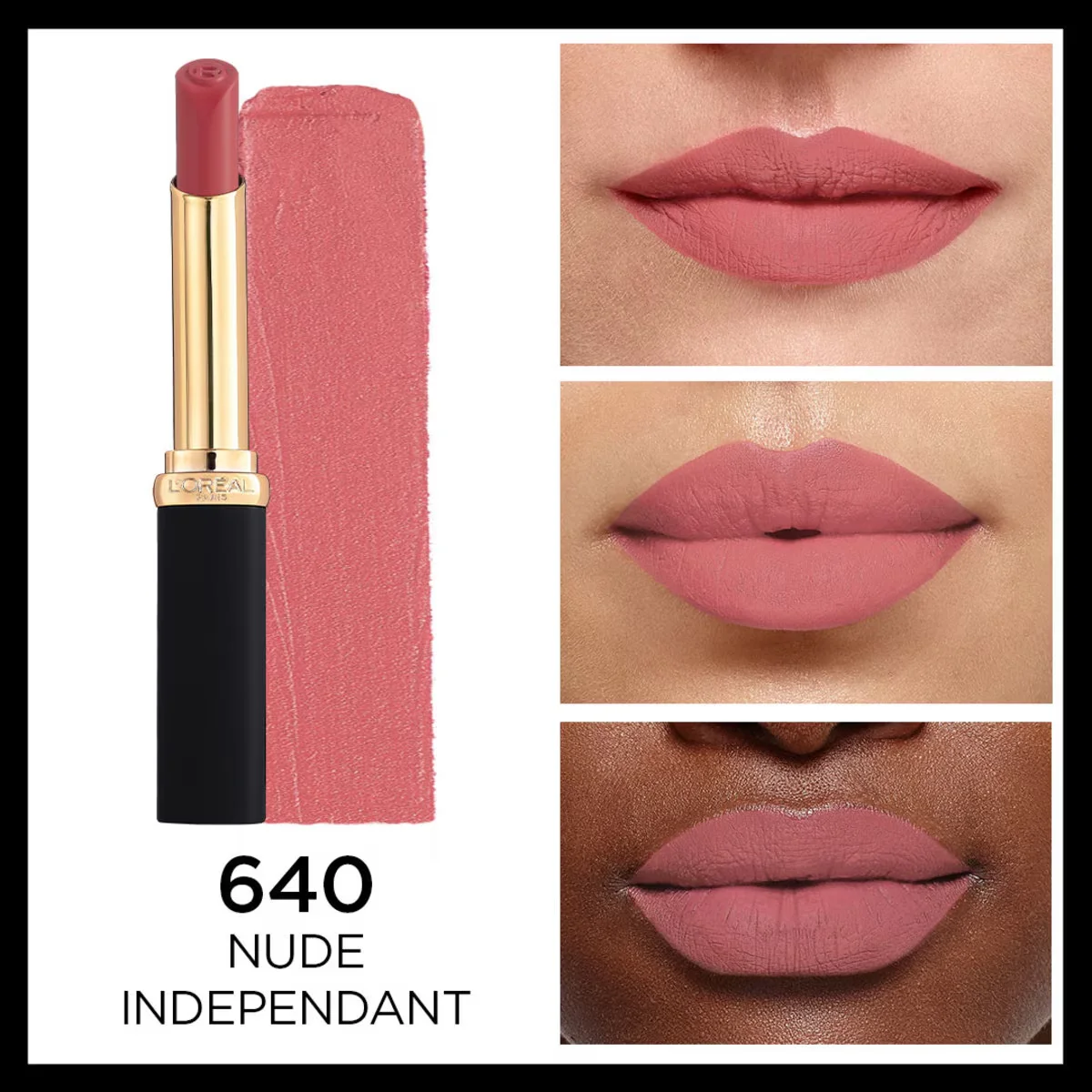 L'Oréal Paris Color Riche Intensiv Volumen Matt Lippenstift 640