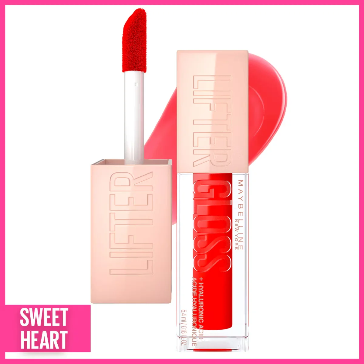 Увлажнение и объем: Maybelline Lifter Gloss 023 Sweetheart