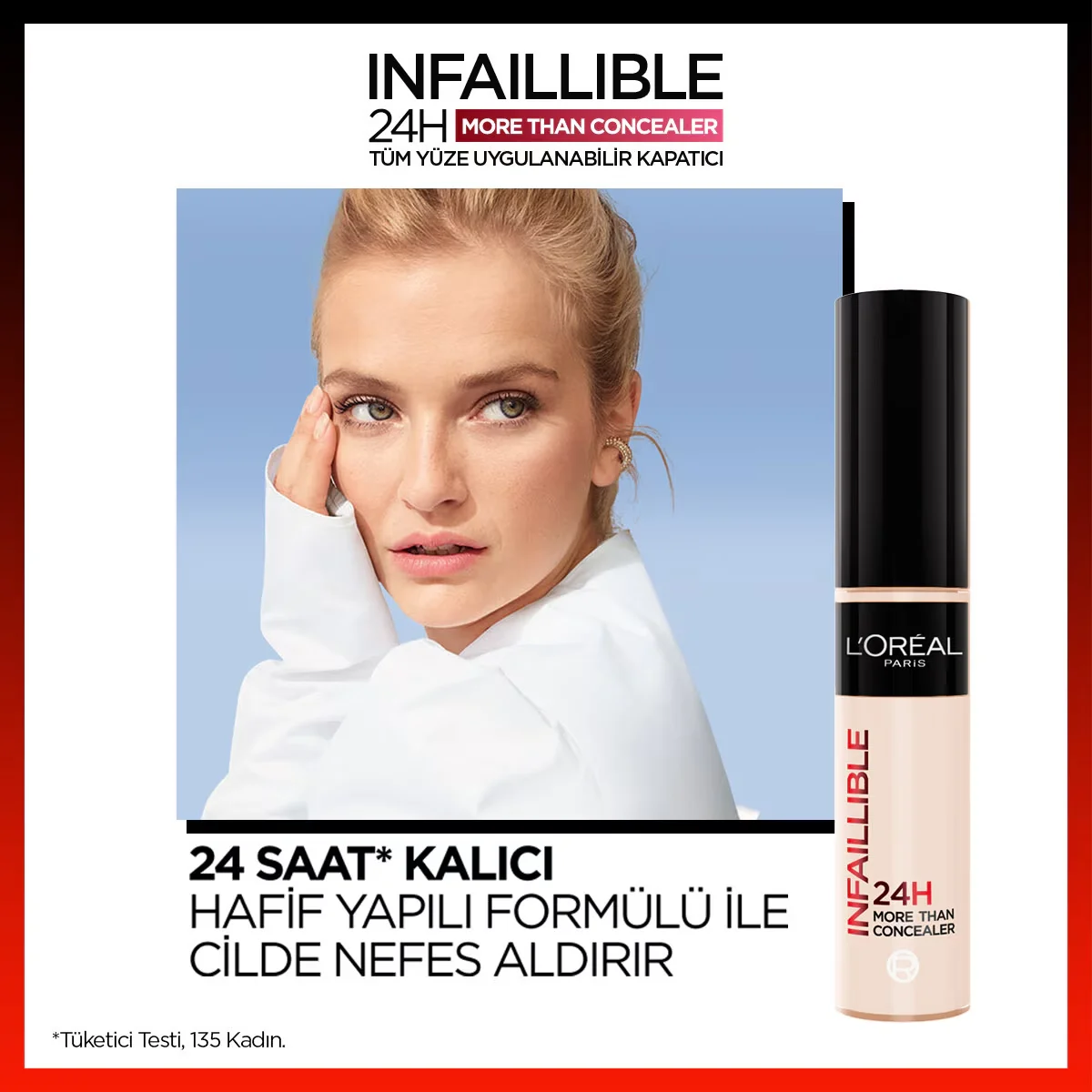 L'Oréal Paris Infallible Concealer 328 Leinen - 11ml