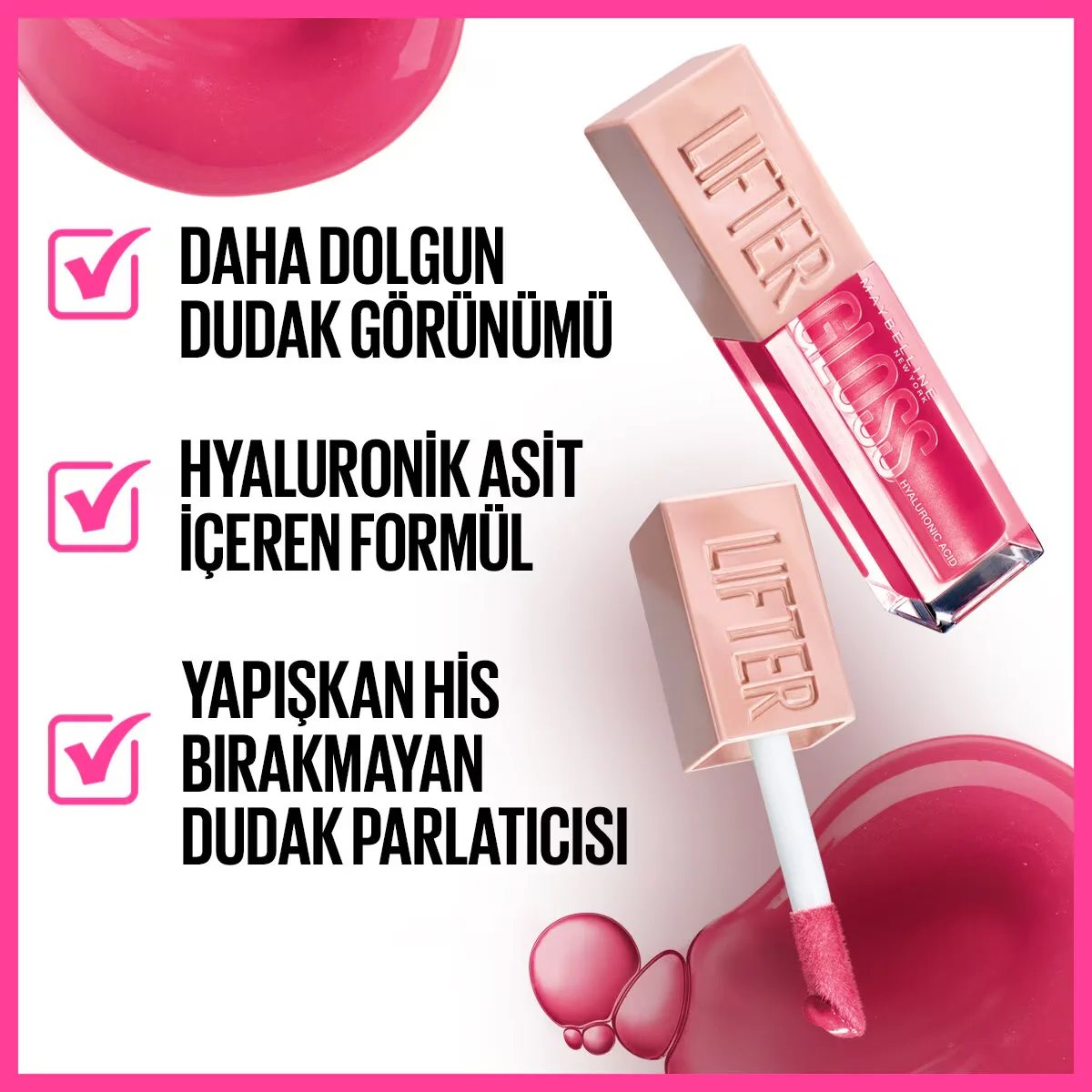 Придайте губам объем и сияние с Maybelline Lifter Gloss