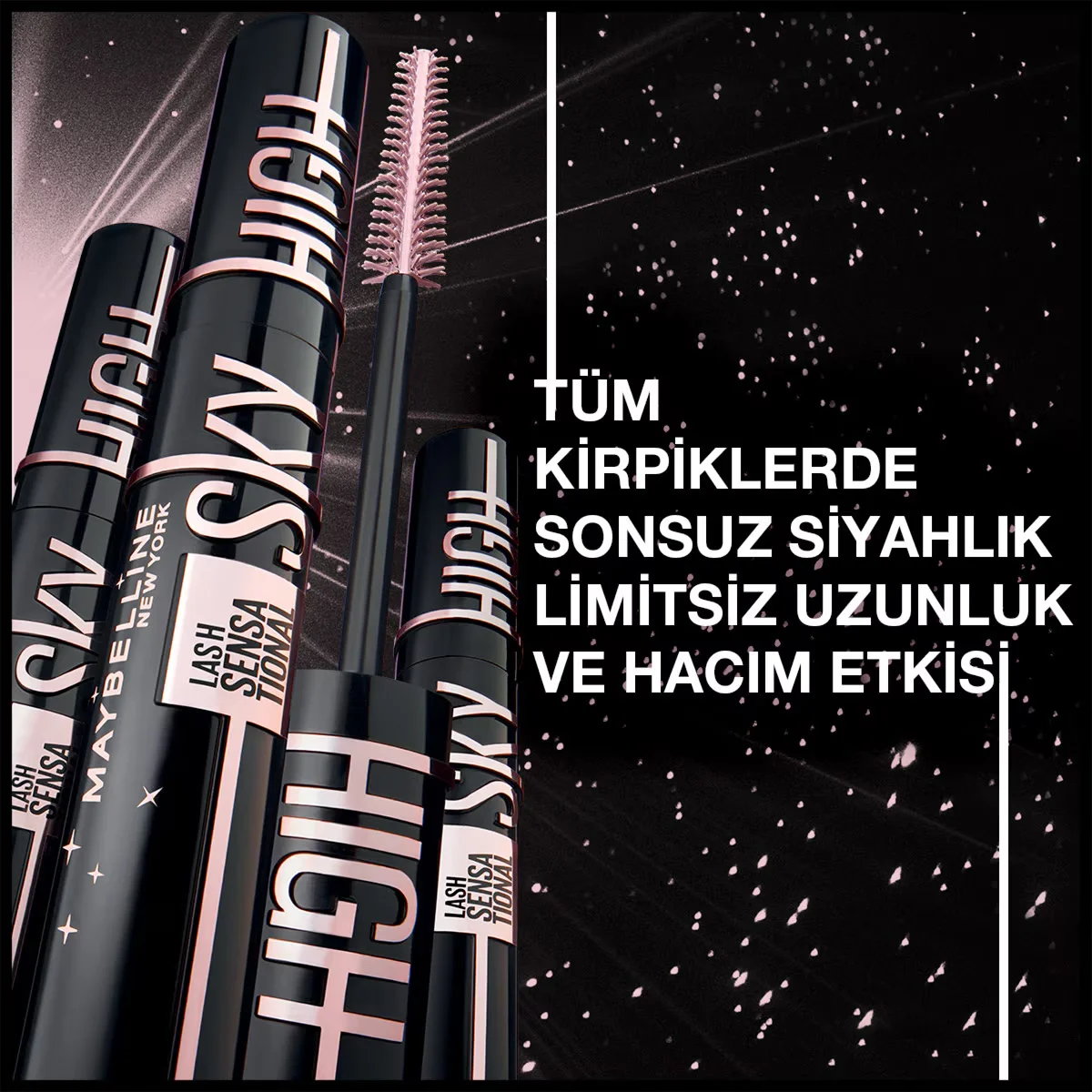 Maybelline New York Lash Sensational Sky High Cosmic Black Mascara