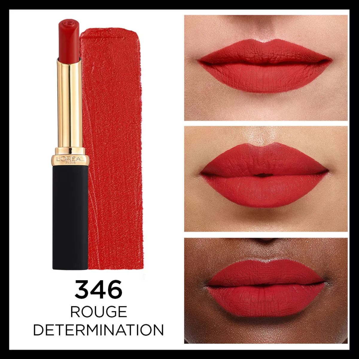 L'Oréal Paris Color Riche Intensiv Volumen Matt Lippenstift 346