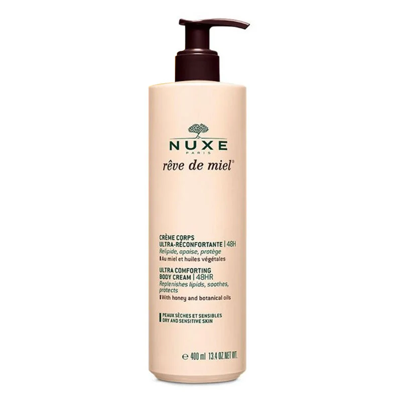 Nuxe Reve De Miel Ultra Comforting Body Cream 48 hr 400 ml