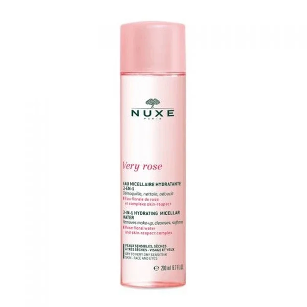 Nuxe Very Rose 3 in 1 moisturizing Cleansing Water 200 ml