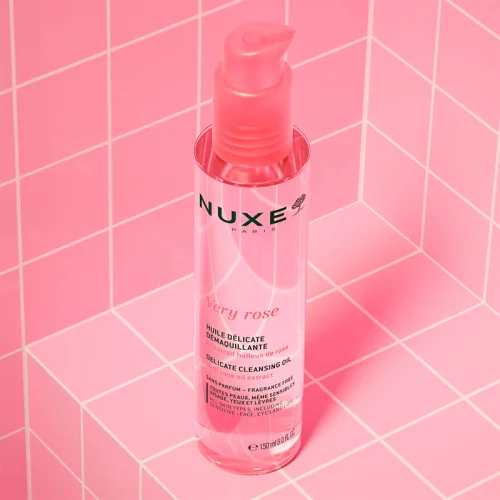 NUXE زيت التنظيف نوكس فيري روز للبشرة الحساسة 150 مل