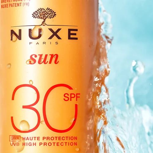 Umfassender Schutz: Nuxe Sun Sonnenmilch LSF30 Gesicht & Kör