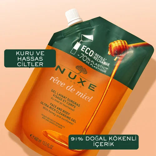 Ощутите мягкость и увлажнение с гелем Nuxe Reve de Miel