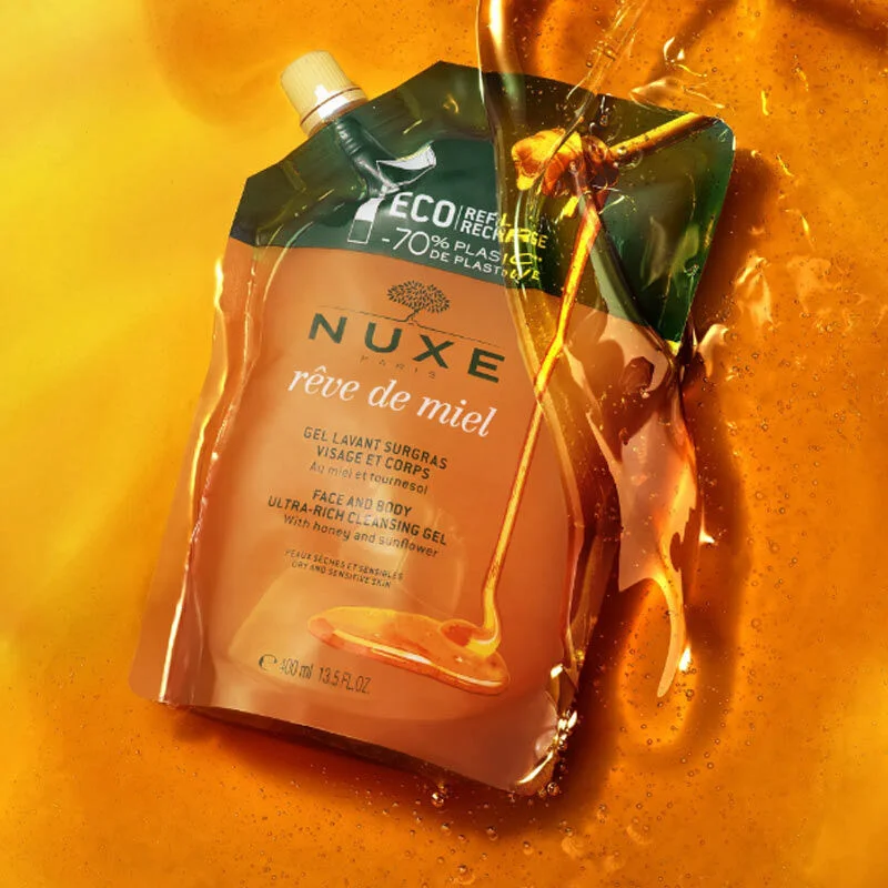Ощутите мягкость и увлажнение с гелем Nuxe Reve de Miel