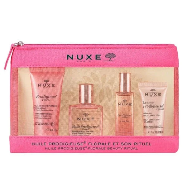 Nuxe Prodigious Floral Oil Care Set with Hydration & Glow