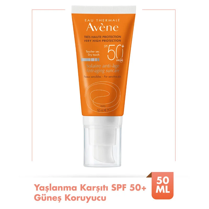 Avene Solaire SPF 50 Anti-aging Sun Cream 50 ml