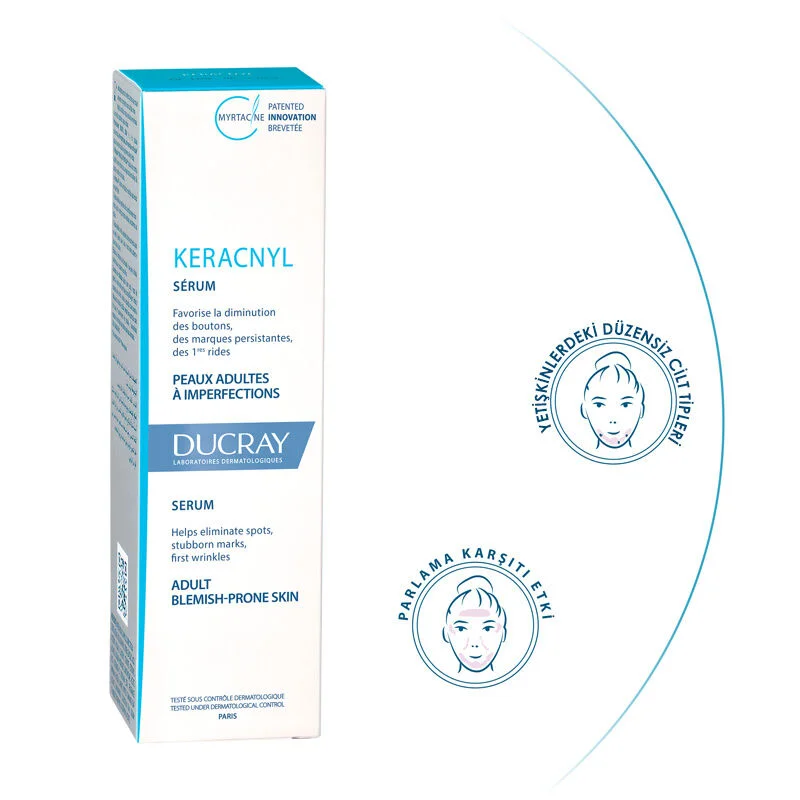 Ducray Keracnyl Anti-Spot and Anti-Wrinkle Serum 30 ml