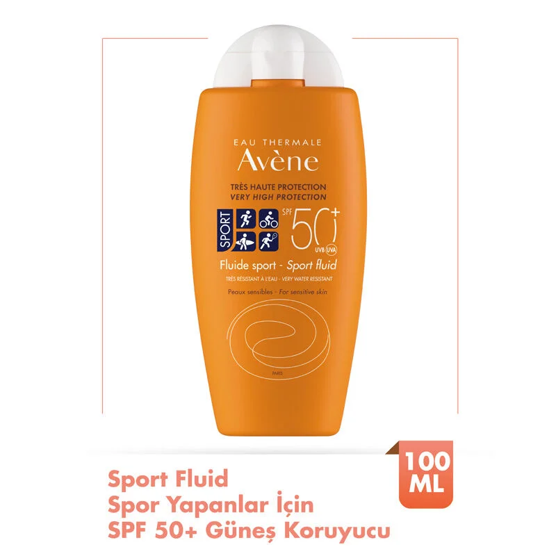 Обеспечьте надежную защиту с Avene Fluid Sport SPF 50+