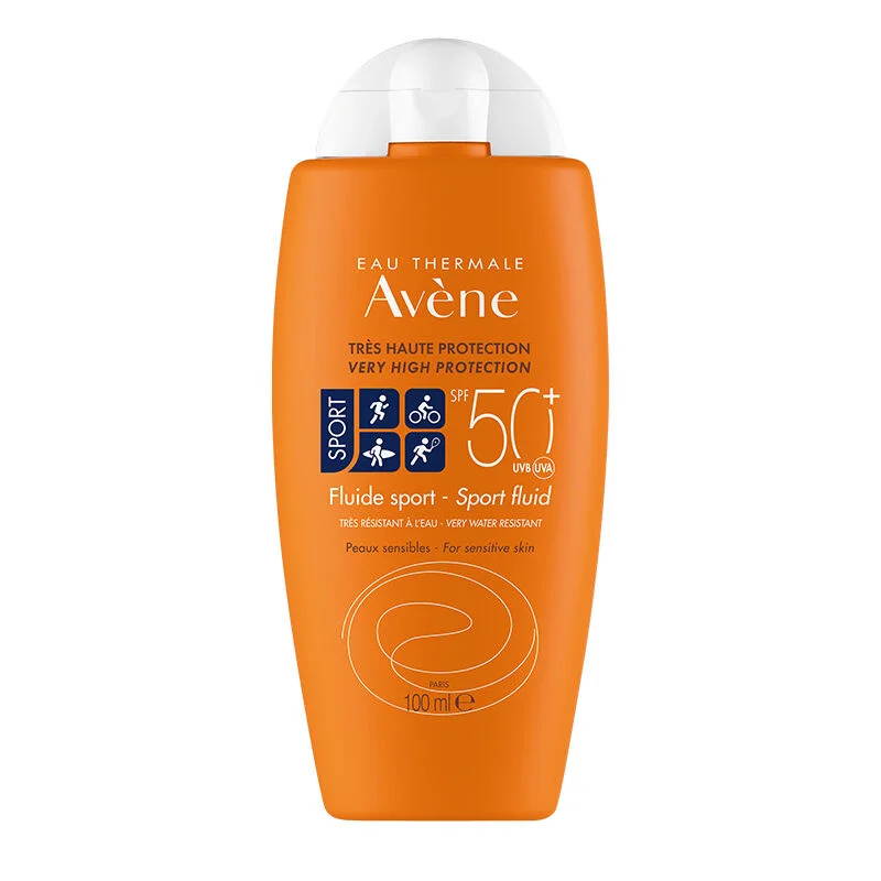 Avene Fluid Sport Sunscreen Cream SPF 50 100 ml