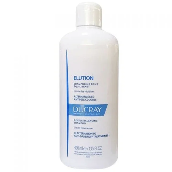 Ducray Elution Gentle Balancing Shampoo 400 ml