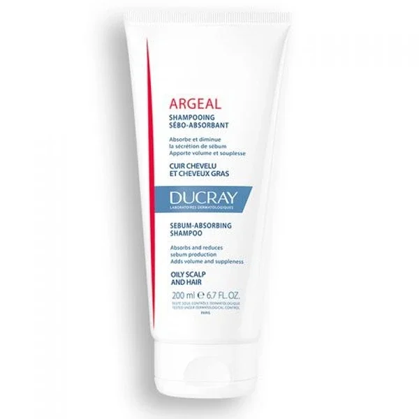 Ducray Argeal Sebum-absorbing Shampoo 200 ml